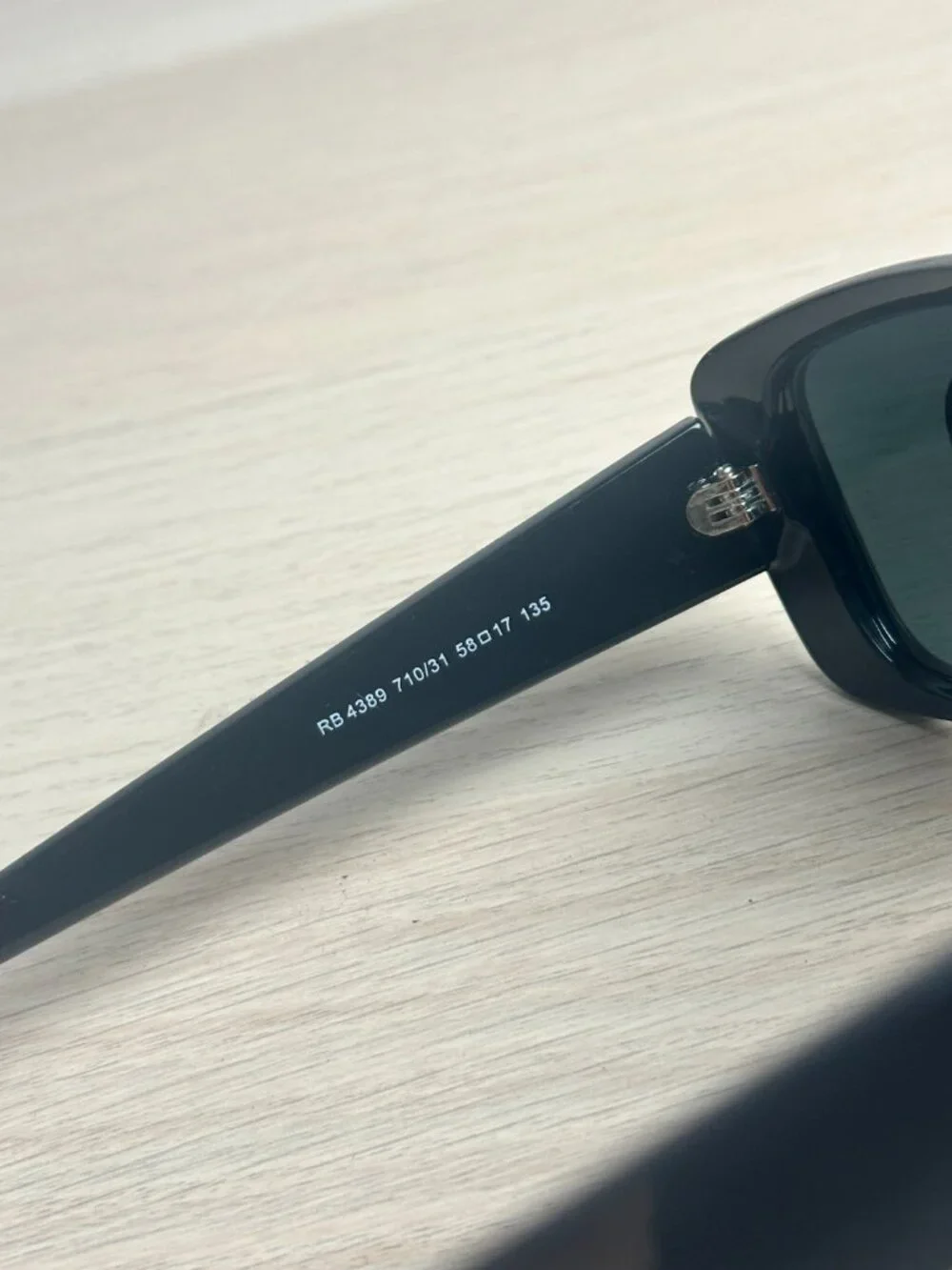Ray-Ban RB4389 Gloss Black Sunglasses